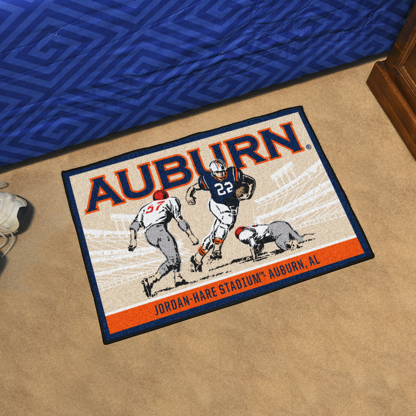 Auburn Tigers 20 x 30 TICKET Starter Floor Mat