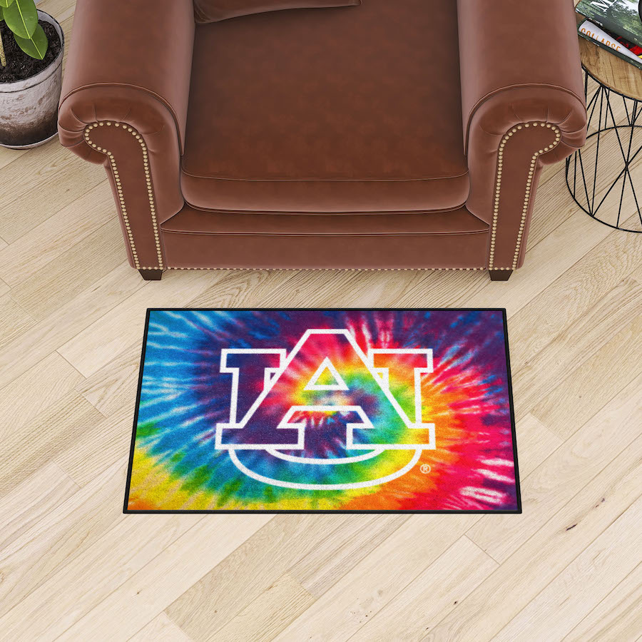 Auburn Tigers TIE-DIE 20 x 30 Starter Floor Mat