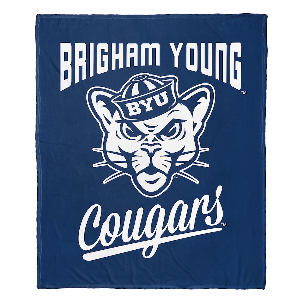 BYU Cougars ALUMNI Silk Touch Throw Blanket 50 x 60 inch