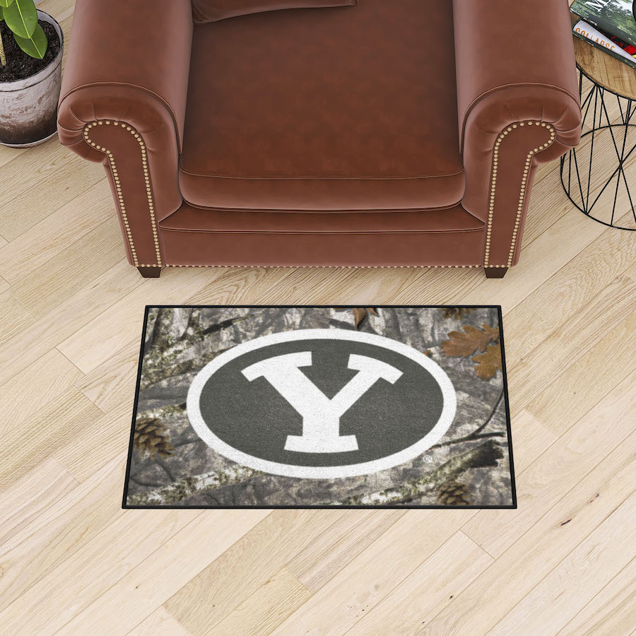 BYU Cougars CAMO 20 x 30 Starter Floor Mat