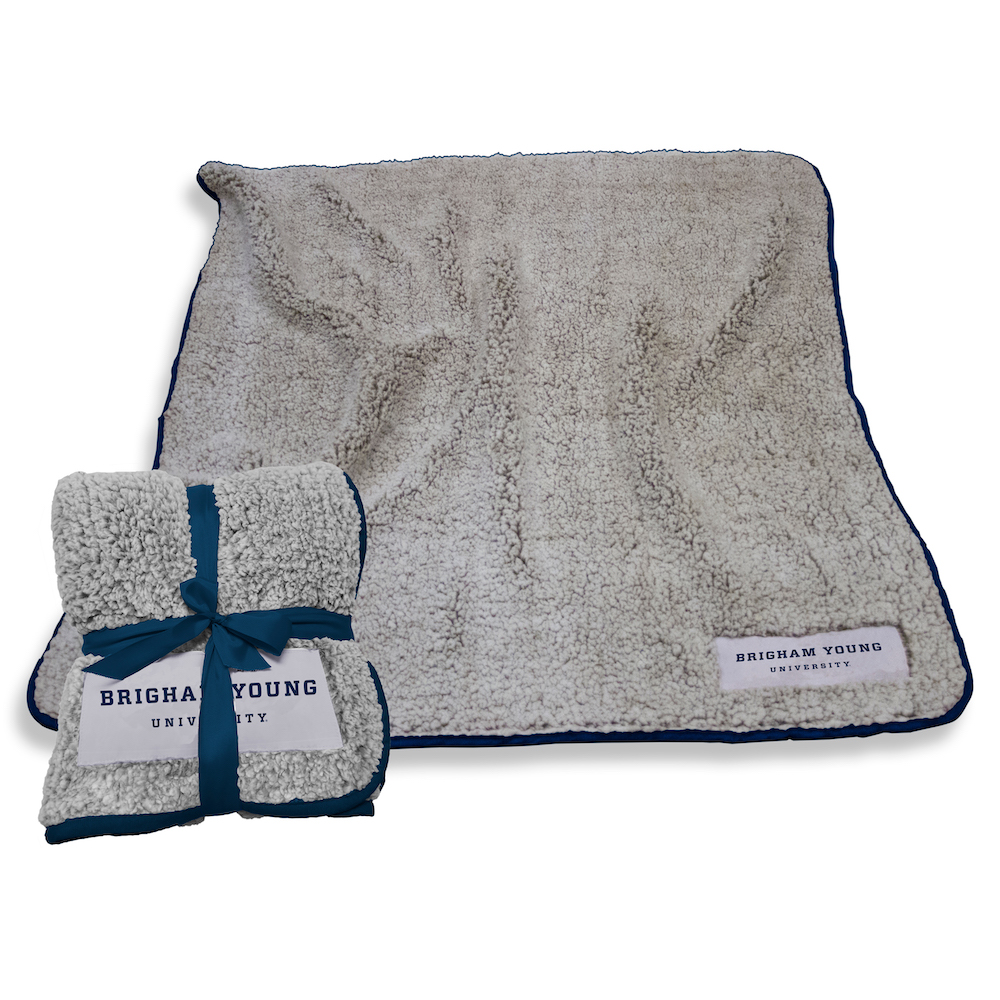 BYU Cougars Frosty Throw Blanket