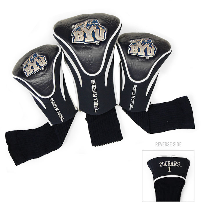 BYU Cougars 3 Pack Contour Headcovers