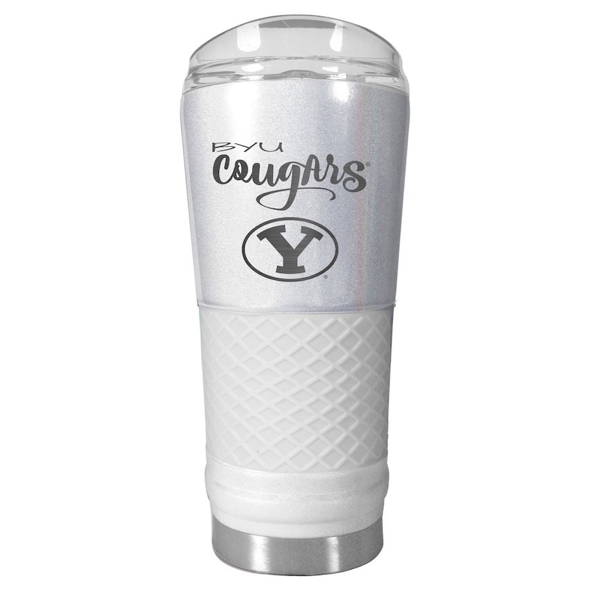 BYU Cougars 24 oz OPAL Draft Travel Tumbler