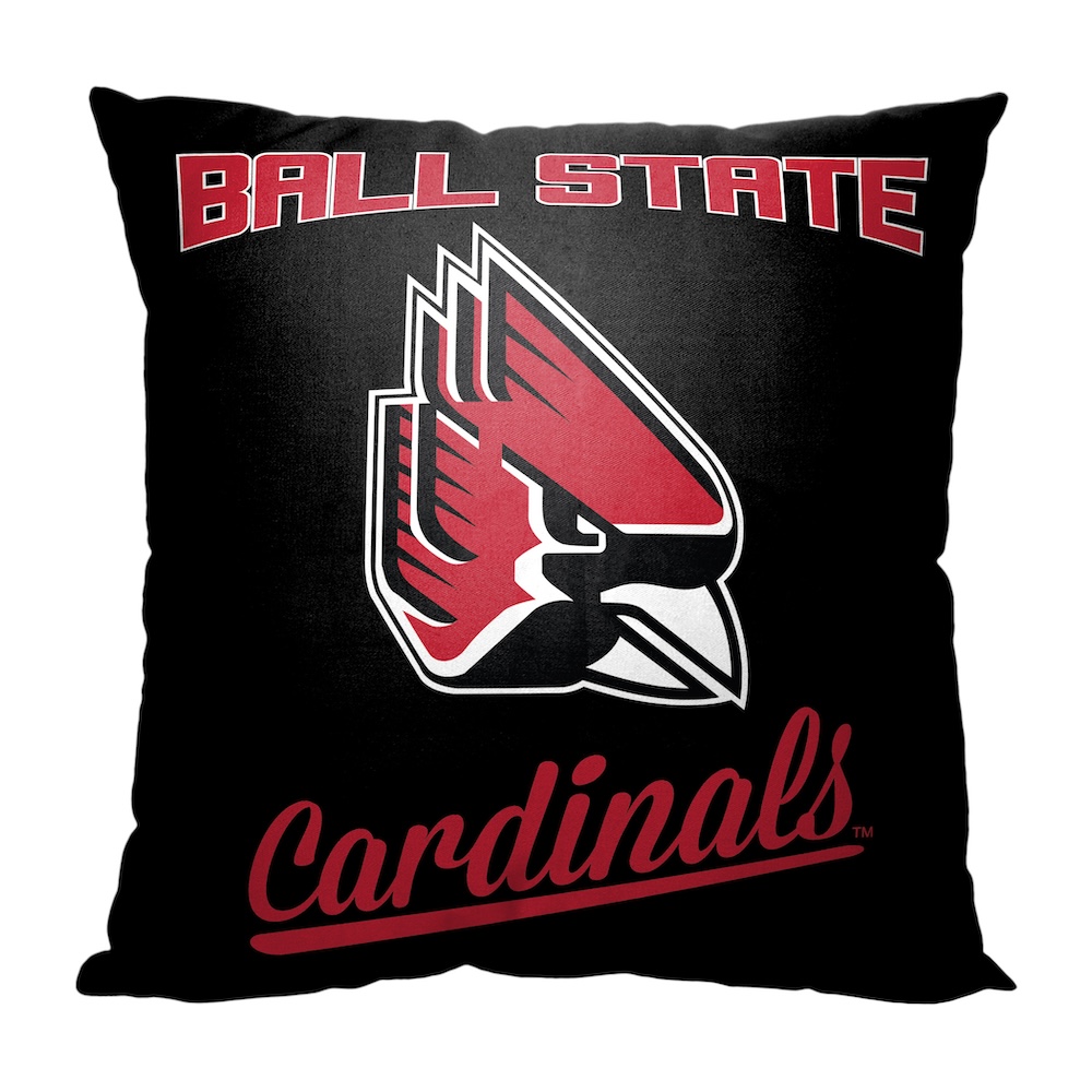 Ball State Cardinals ALUMNI Decorative Throw Pillow 18 x 18 inch