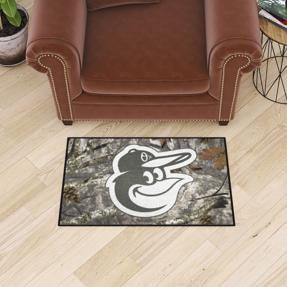 Baltimore Orioles CAMO 20 x 30 Starter Floor Mat