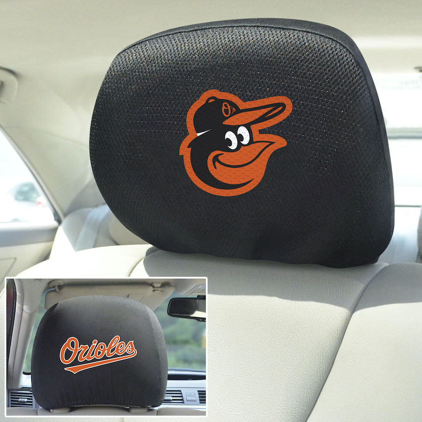 Baltimore Orioles Head Rest Covers