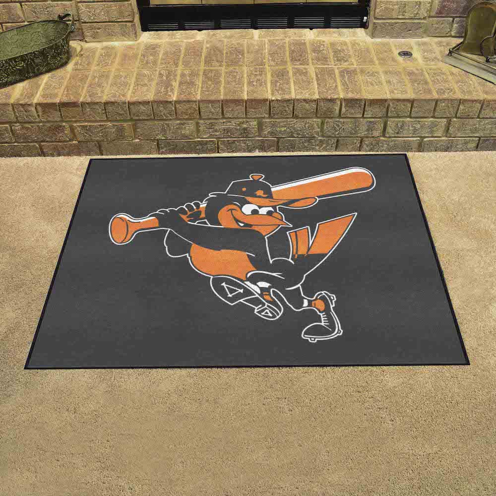 Baltimore Orioles MLBCC Vintage ALL STAR 34 x 45 Floor Mat Throwback Logo