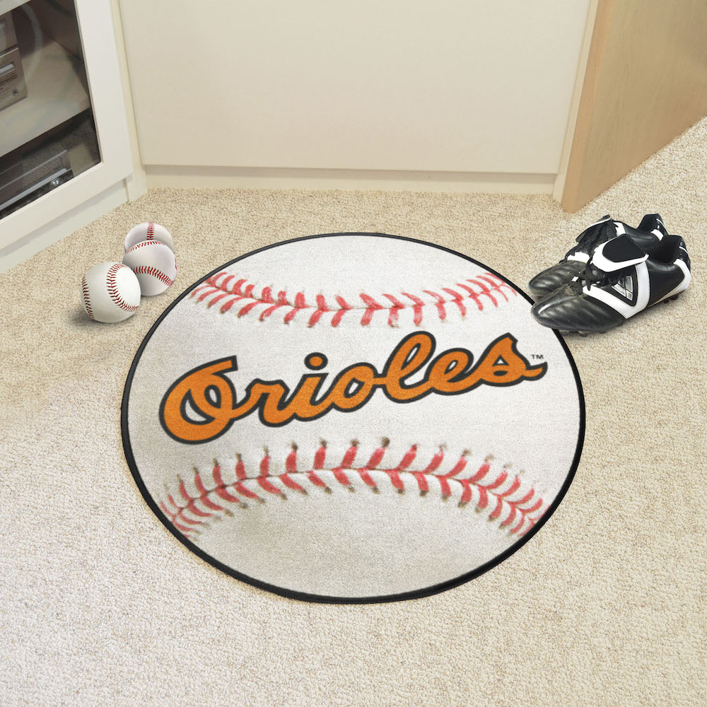 Baltimore Orioles MLBCC Vintage Baseball Mat Throwback Logo