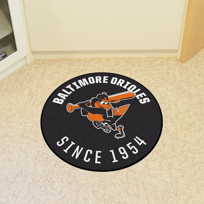 Baltimore Orioles MLBCC Vintage Roundel Mat Throwback Logo
