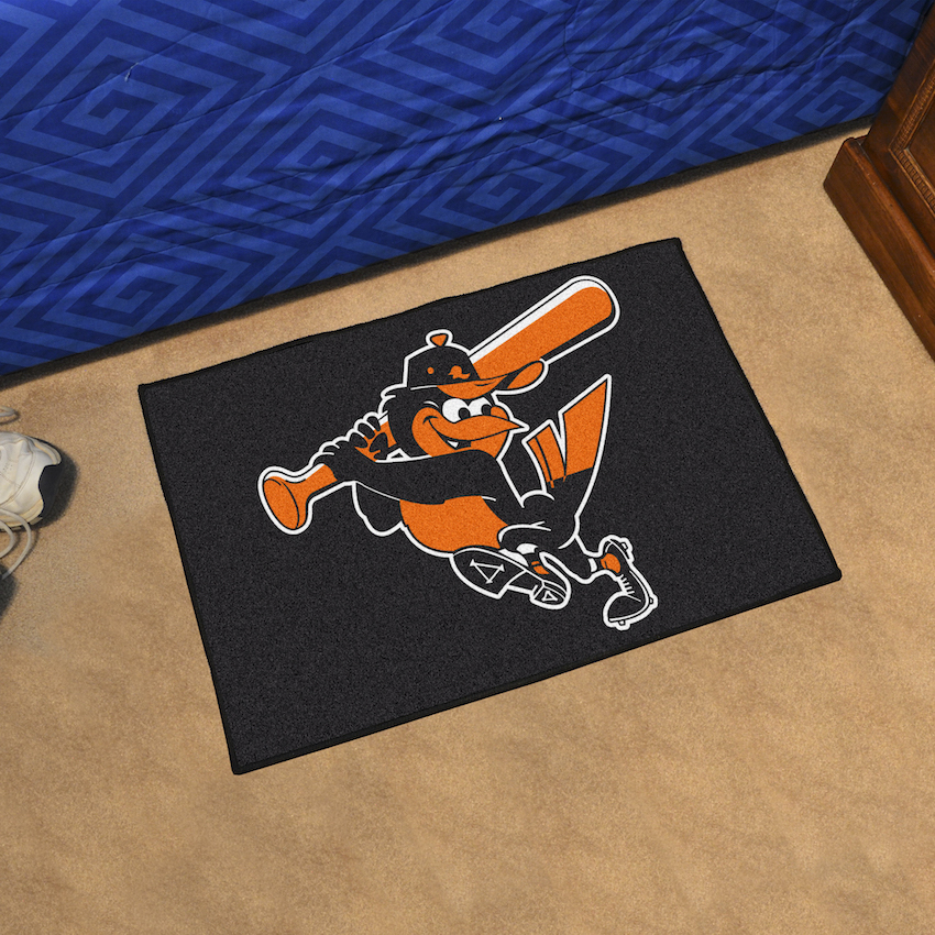 Baltimore Orioles MLBCC Vintage 20 x 30 STARTER Floor Mat - Throwback Logo