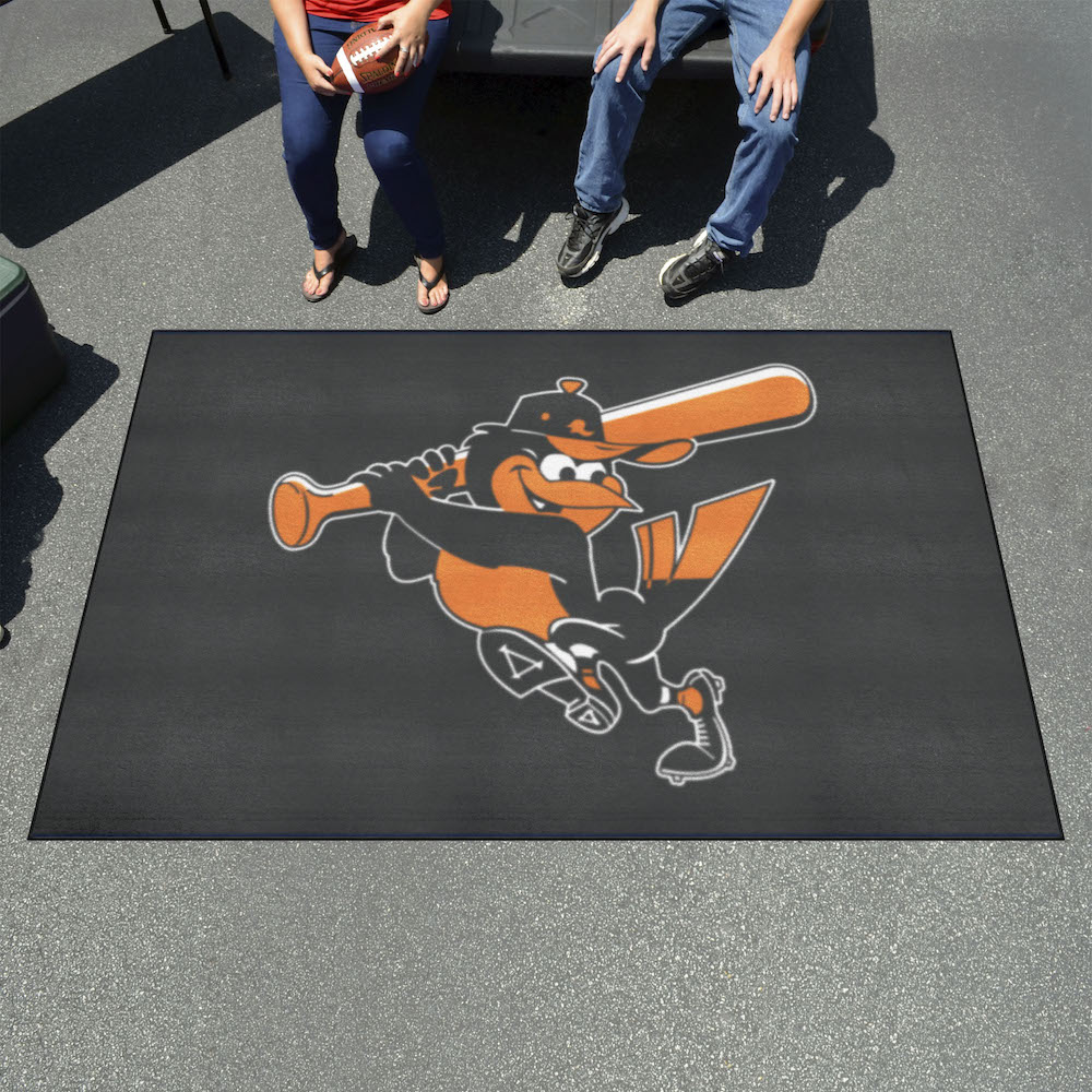 Baltimore Orioles MLBCC Vintage ULTI-MAT 60 x 96 Rug Throwback Logo