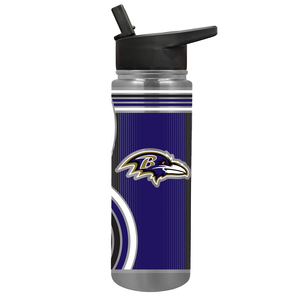 Baltimore Ravens COOL VIBES 24 oz Thirst Hydration Water Bottle