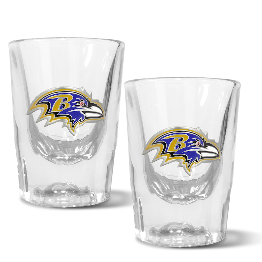 baltimore ravens shot glasses