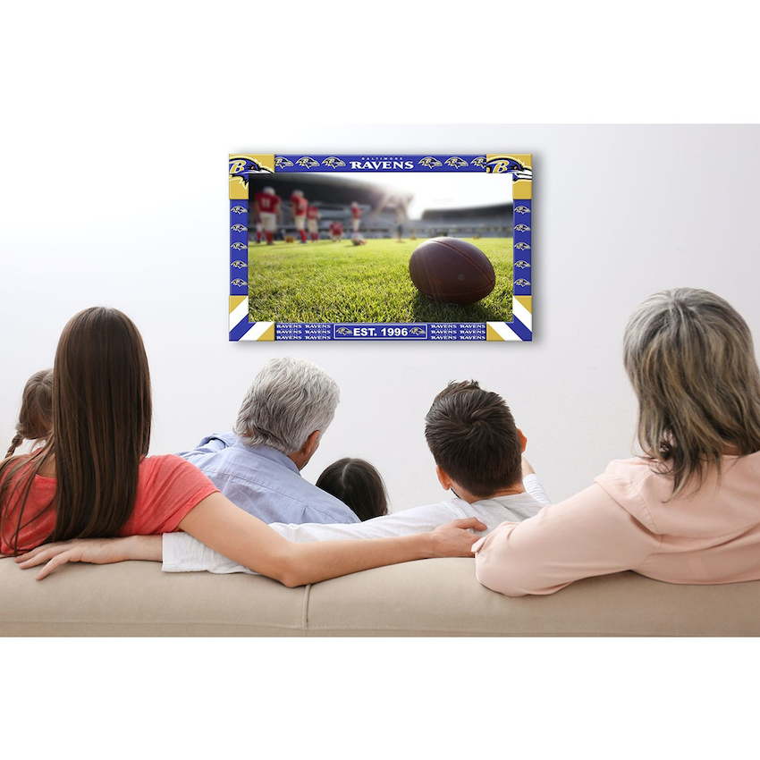 Baltimore Ravens BIG GAME TV Frame