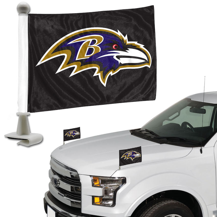 Baltimore Ravens Ambassador Car Flags