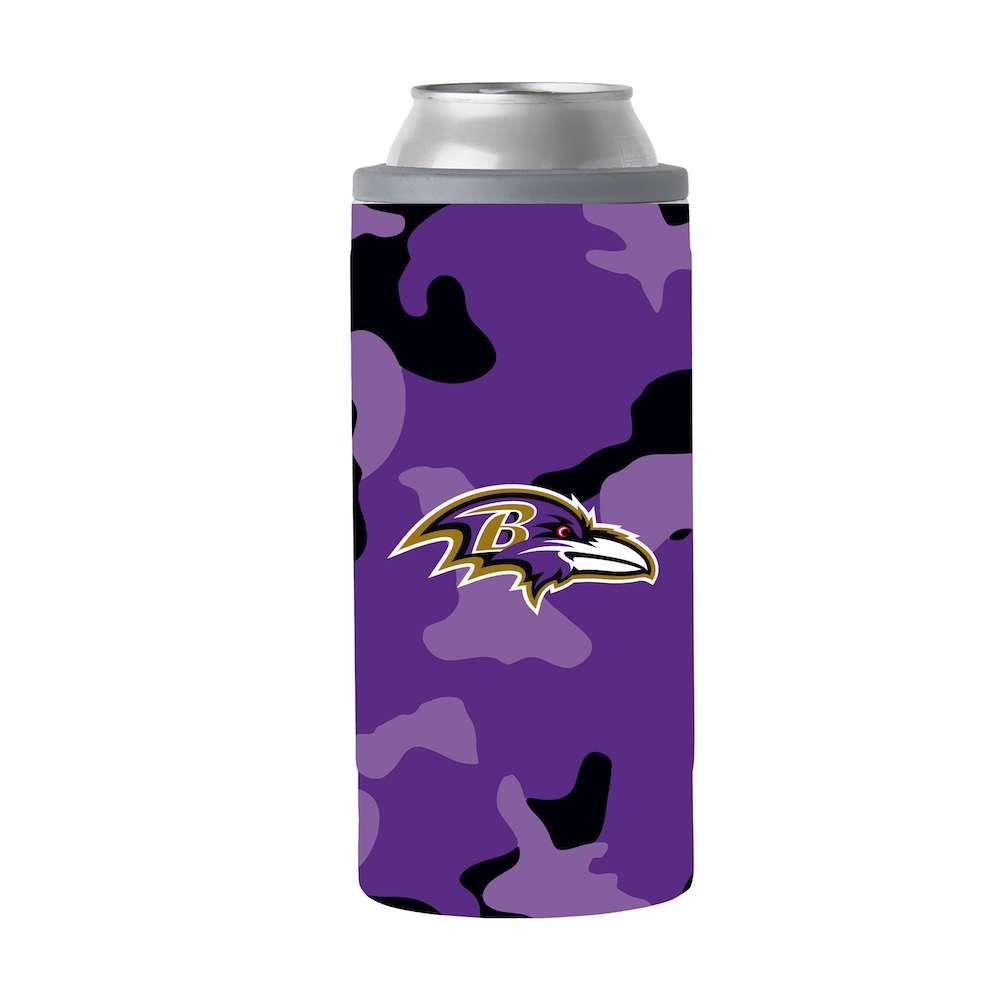Baltimore Ravens Camo Swagger 12 oz. Slim Can Coolie