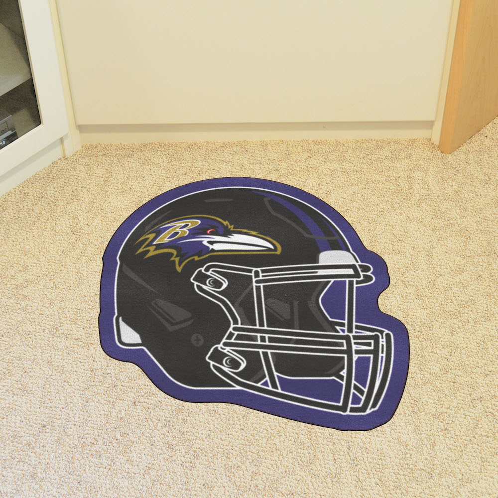 Baltimore Ravens Football Rug