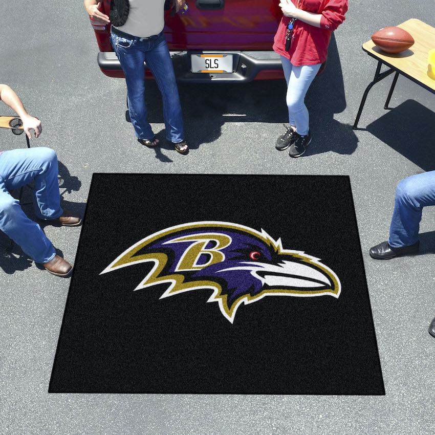 Baltimore Ravens TAILGATER 60 x 72 Rug - Logo