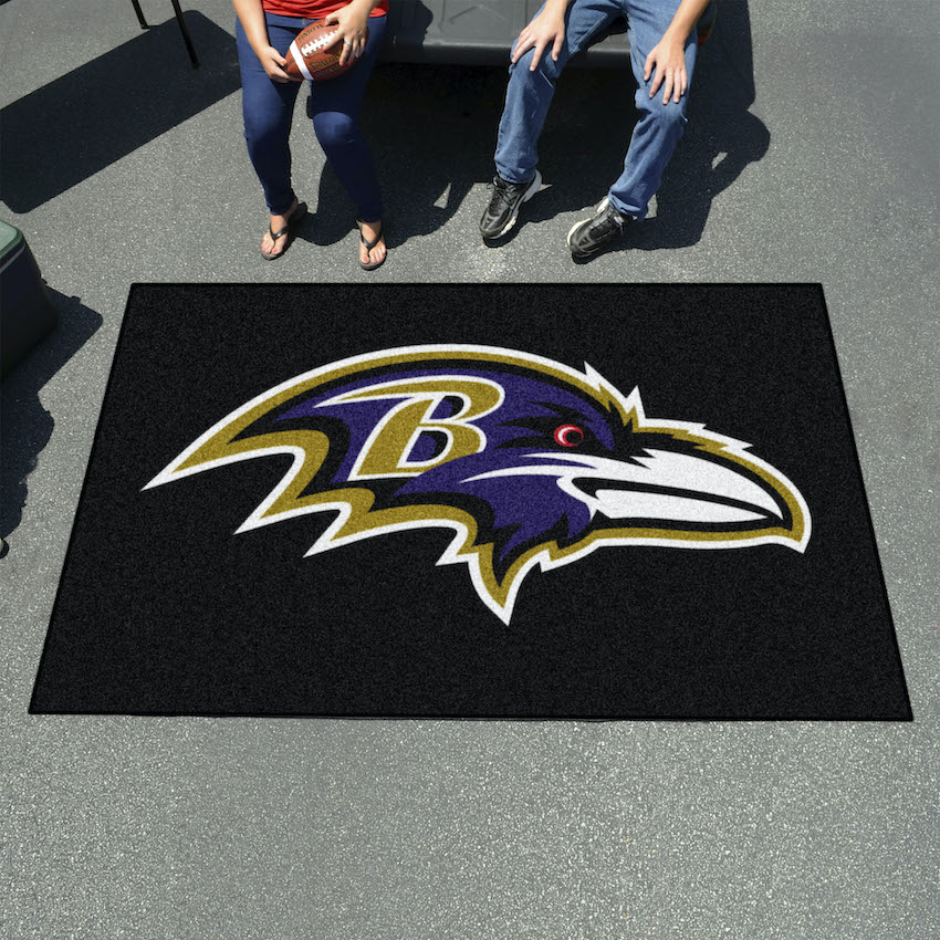 Baltimore Ravens ULTI-MAT 60 x 96 Rug - Logo