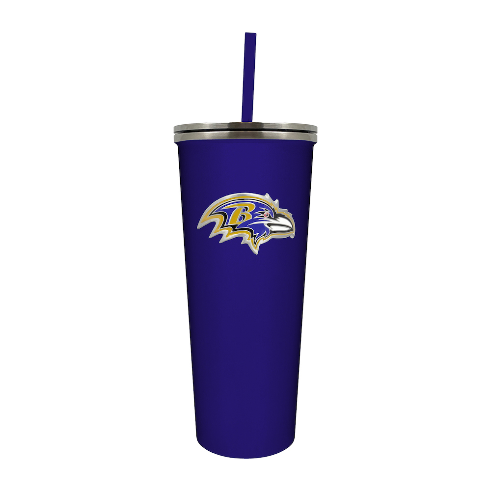 Baltimore Ravens 24 oz Team Color Skinny Tumbler