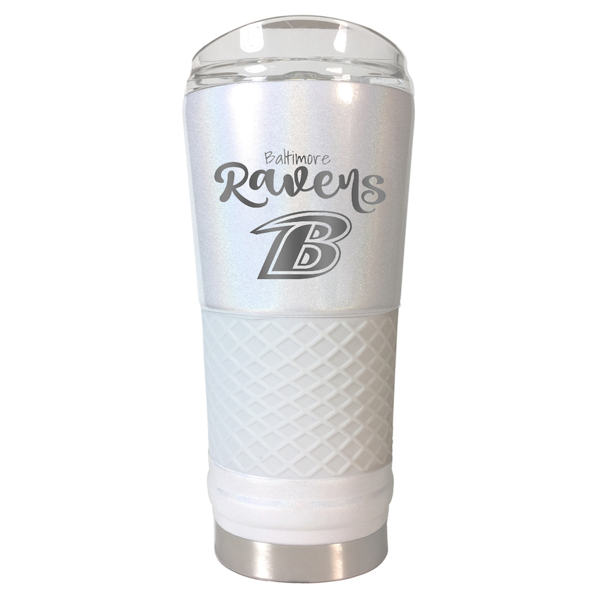 Baltimore Ravens 24 oz OPAL Draft Travel Tumbler