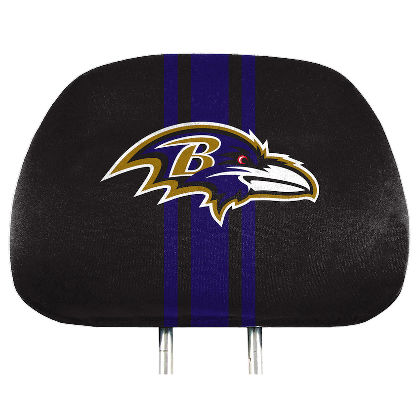 Baltimore Ravens Printed Head Rest Covers