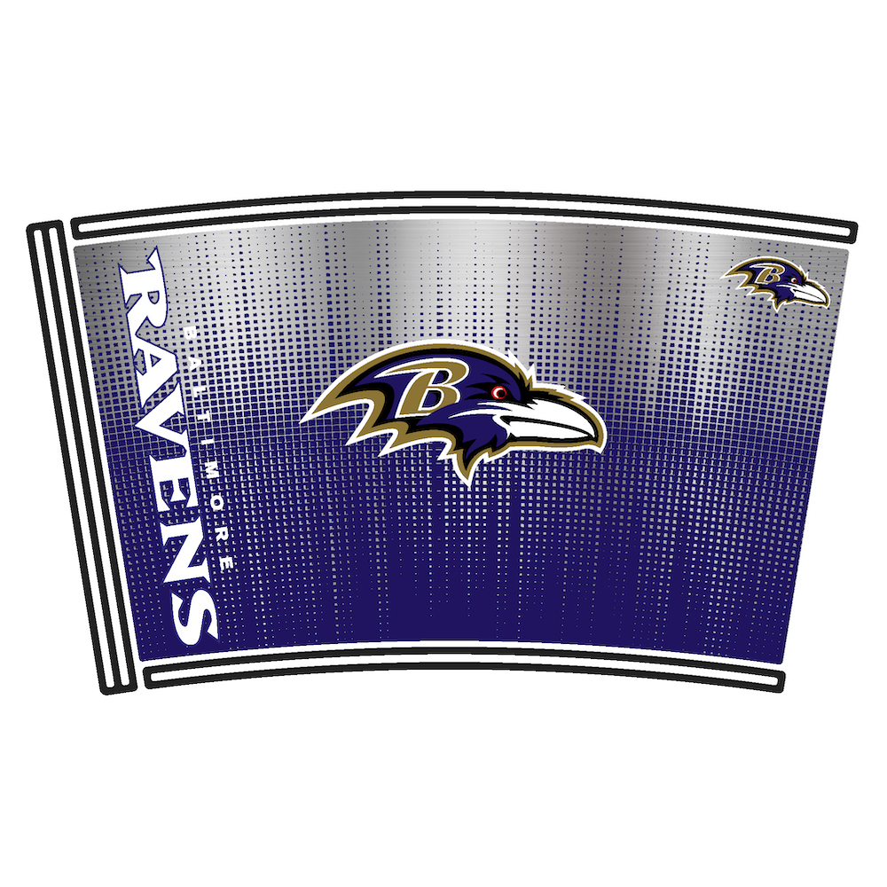 Baltimore Ravens 18 oz ROADIE Travel Tumbler