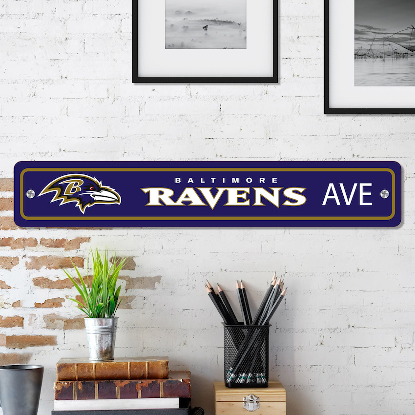 Baltimore Ravens Street Sign