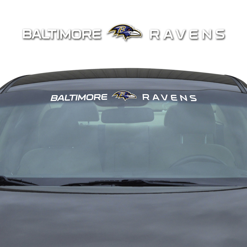 Baltimore Ravens Windshield Decal