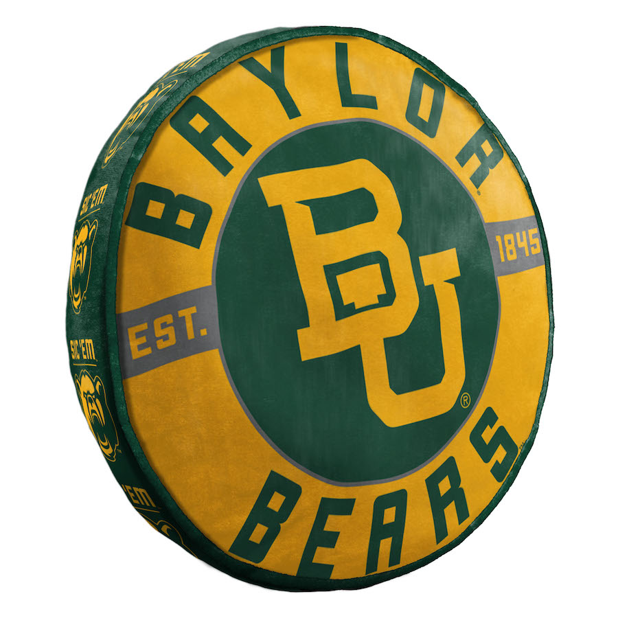 Baylor Bears Travel Cloud Pillow - 15 inch