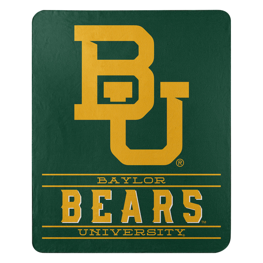 Baylor Bears Fleece Throw Blanket 50 x 60