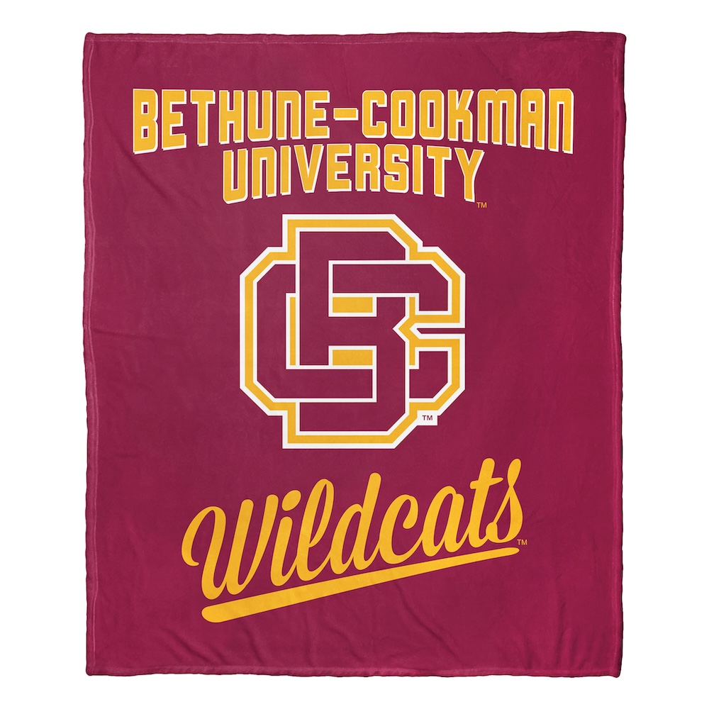 Bethune-Cookman Wildcats ALUMNI Silk Touch Throw Blanket 50 x 60 inch