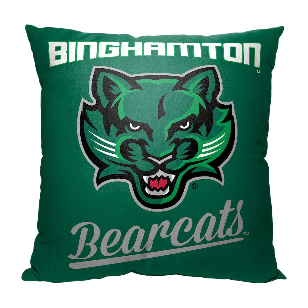 Binghamton Bearcats ALUMNI Decorative Throw Pillow 18 x 18 inch