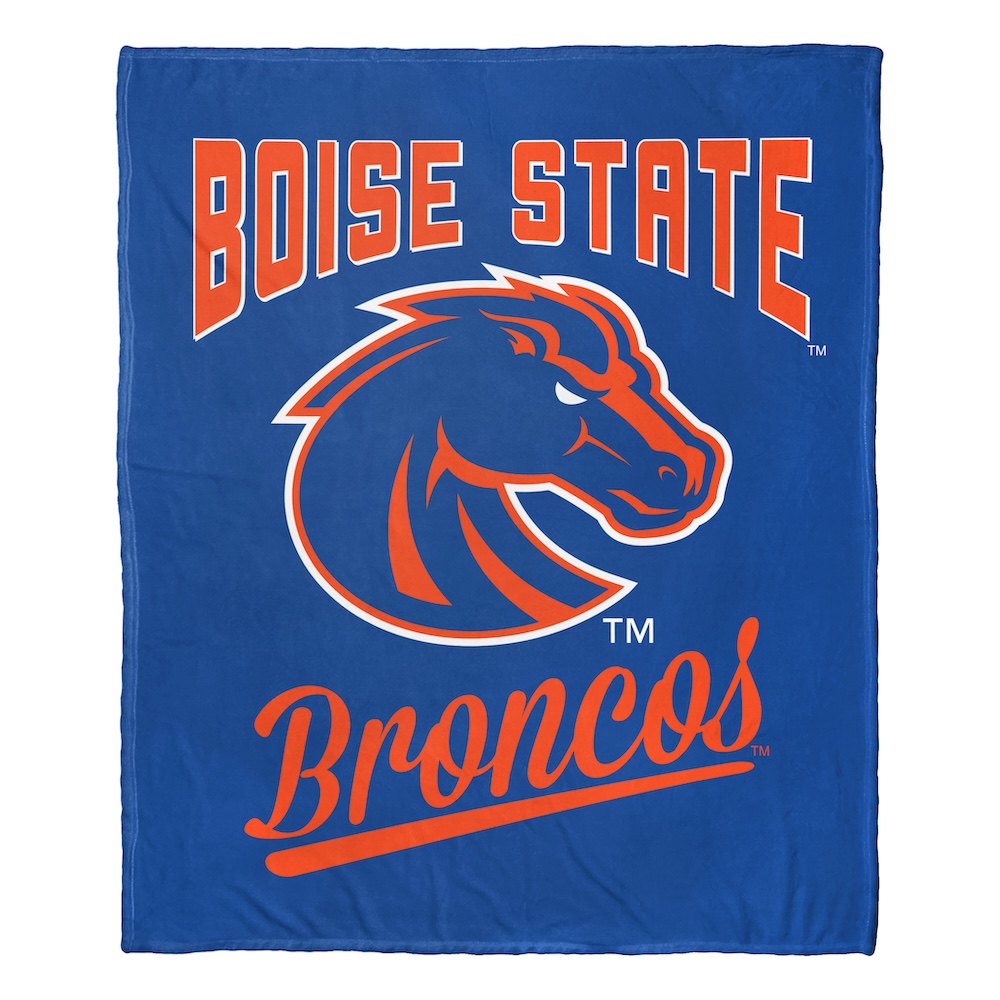 Boise State Broncos ALUMNI Silk Touch Throw Blanket 50 x 60 inch