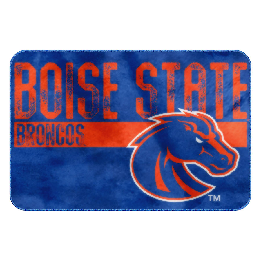 Boise State Broncos Worn Out Foam Floor Mat