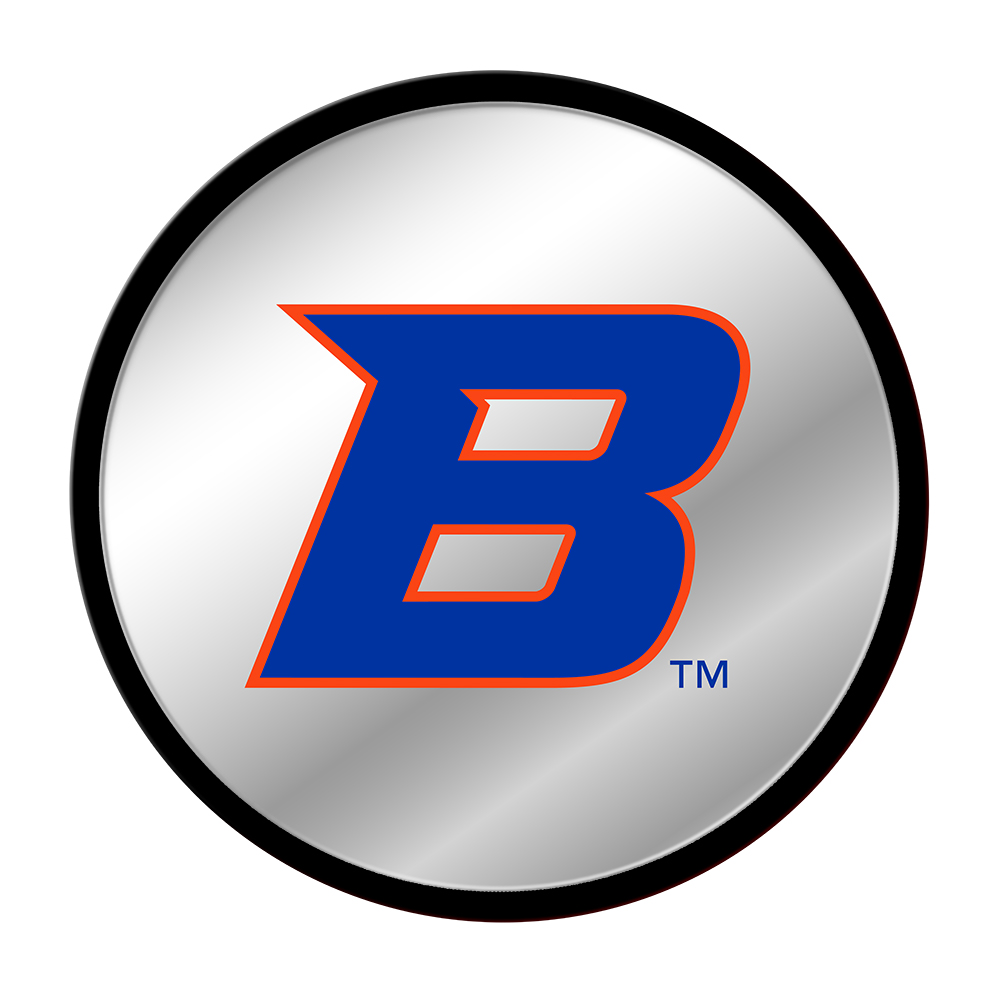 Boise State Broncos Modern Disc Mirrored Wall Sign