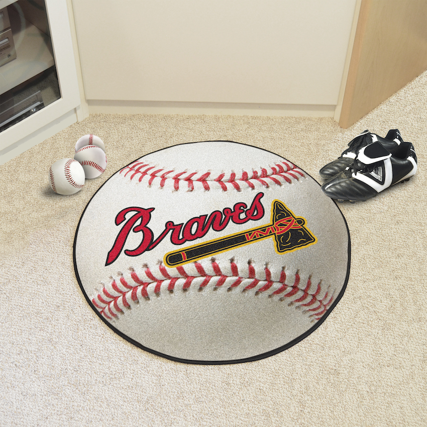 Boston Braves MLBCC Vintage Baseball Mat Throwback Logo