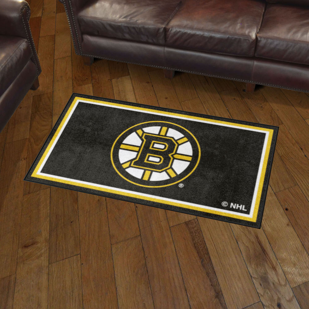 Boston Bruins 3x5 Area Rug