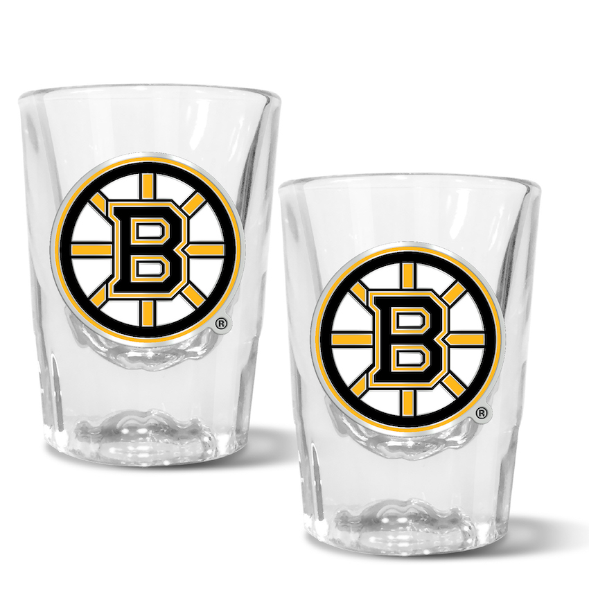 Boston Bruins 2pc Prism Shot Set