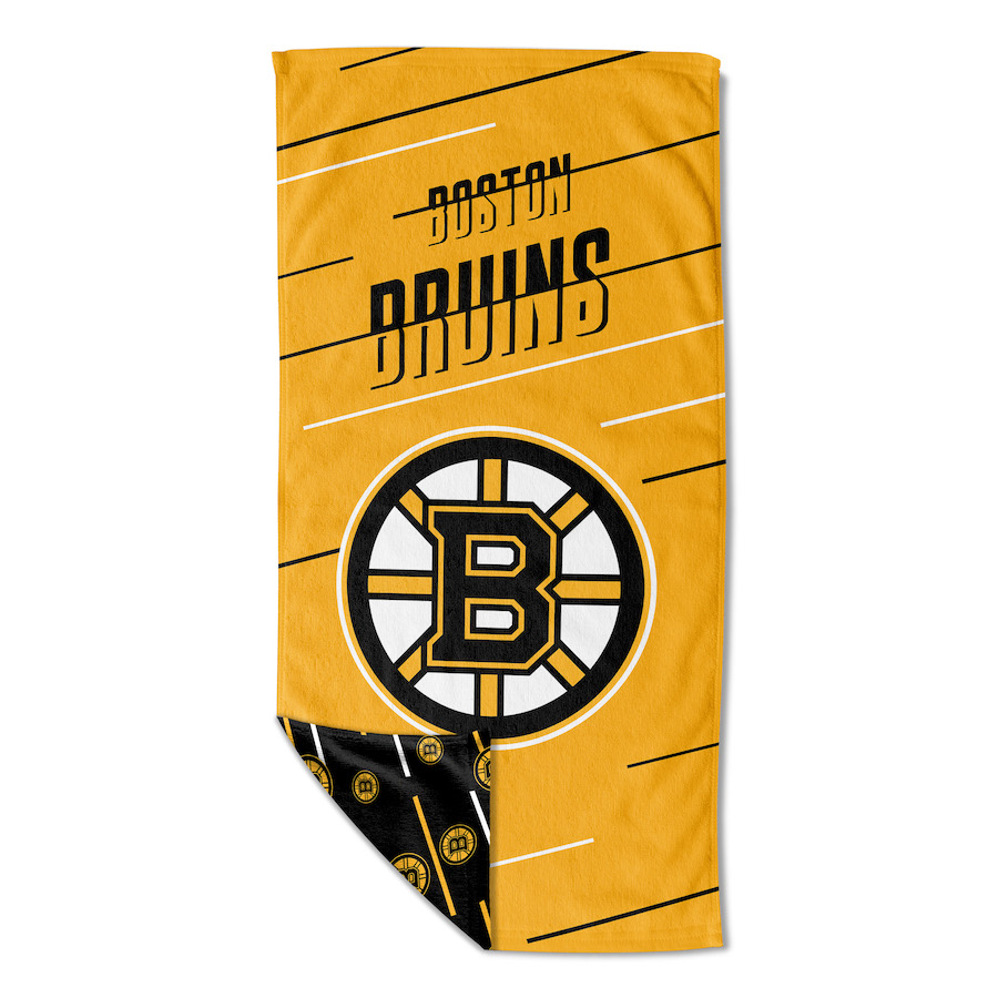 Boston Bruins Beach Towel and Mesh Bag Set