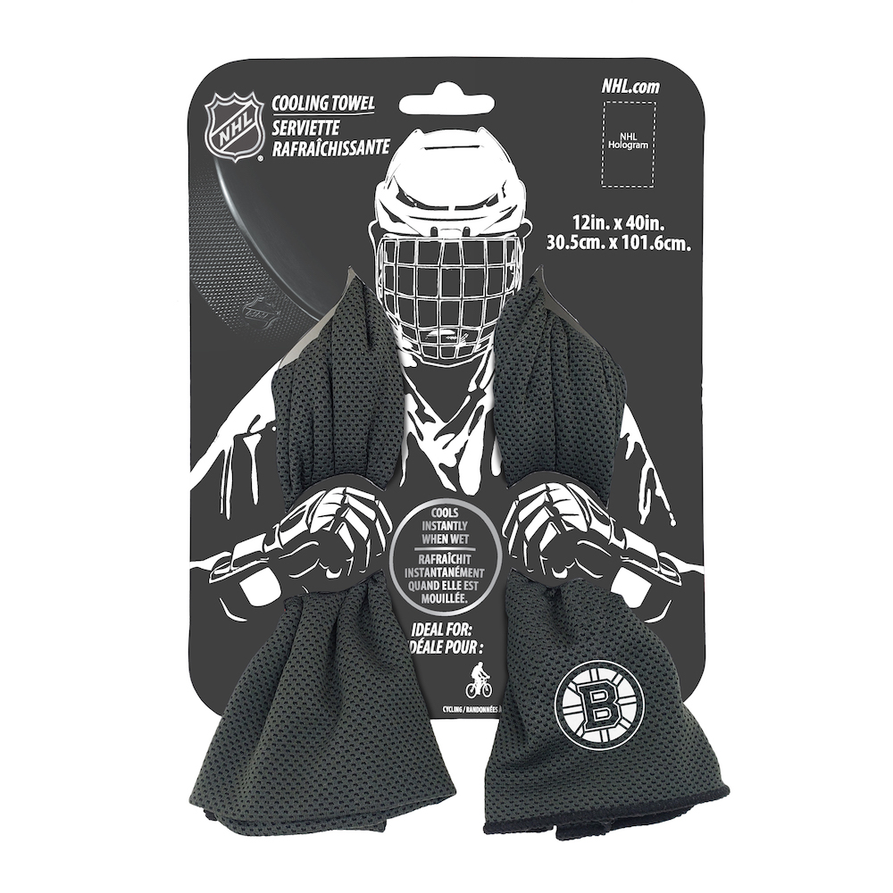 Boston Bruins Cooling Towel 12x40