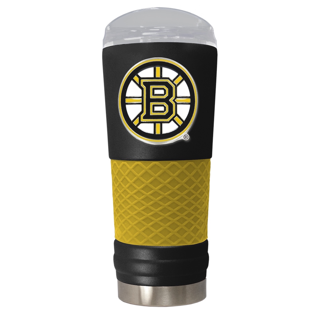 Boston Bruins 24 oz DRAFT SERIES NHL Powder Coated Insulated Travel Tumbler