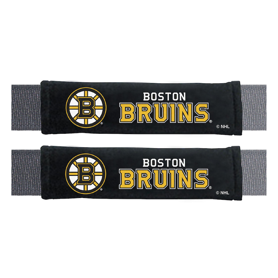 Boston Bruins Embroidered Seatbelt Pad (set of 2)