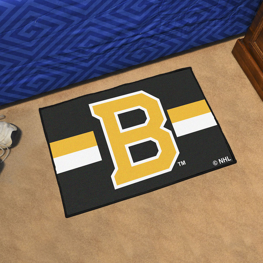 Boston Bruins UNIFORM Themed Floor Mat