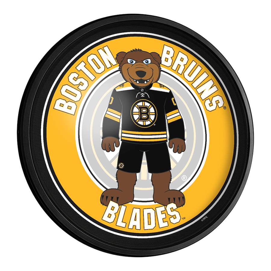 Boston Bruins MASCOT Slimline LED Wall Sign