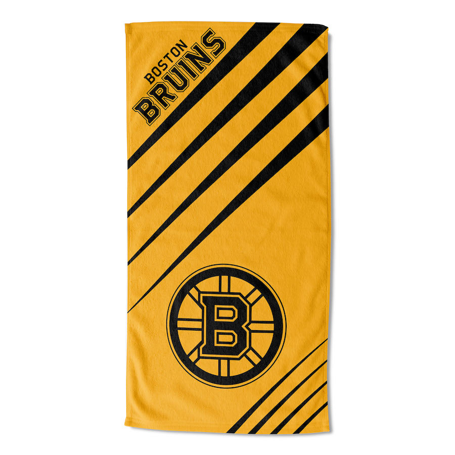 Boston Bruins Oversized Beach Towel and Mat