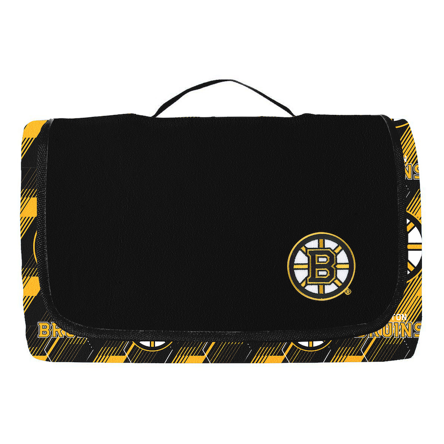 Boston Bruins Outdoor Fleece PicNic Blanket 60 x 72