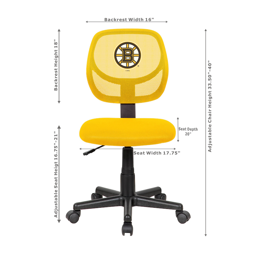 Boston Bruins Team Color STUDENT Task Chair