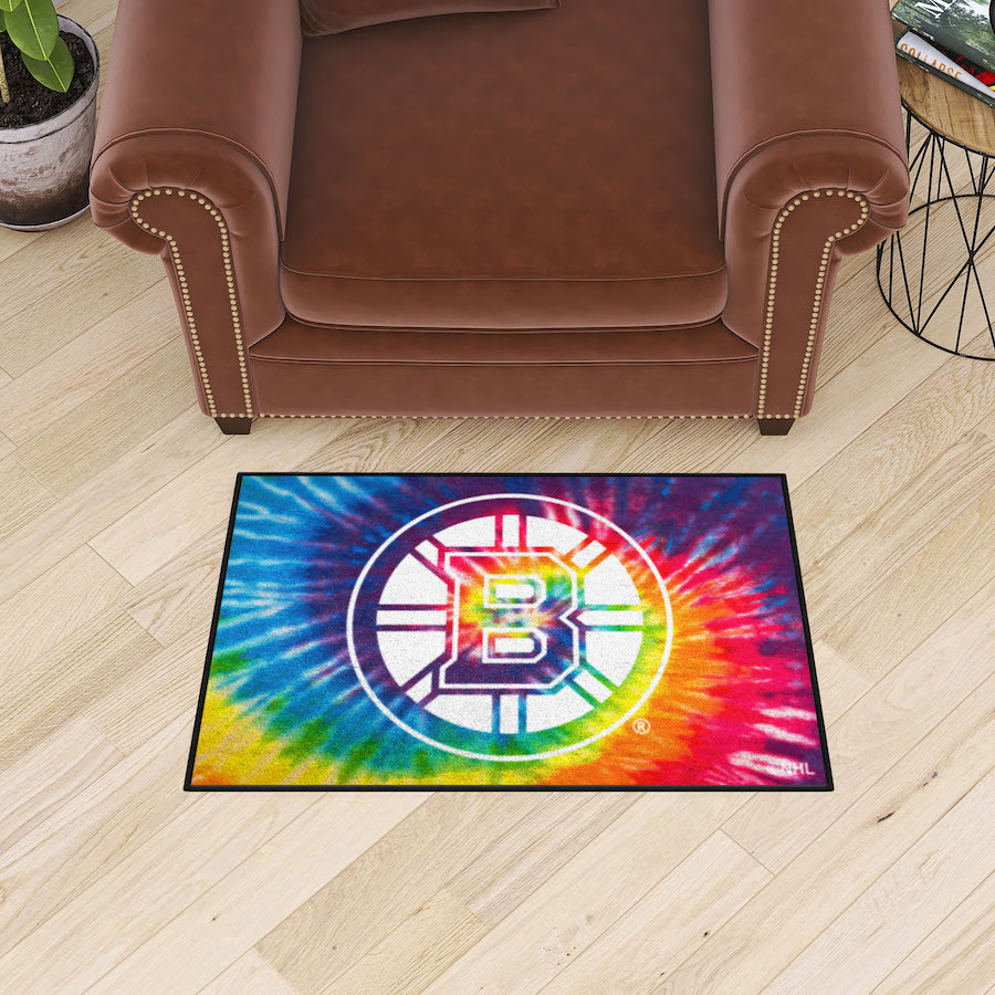 Boston Bruins TIE-DIE 20 x 30 Starter Floor Mat