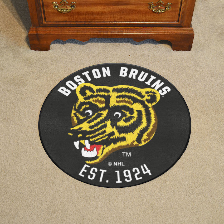 Boston Bruins Vintage Roundel Mat - Throwback Logo